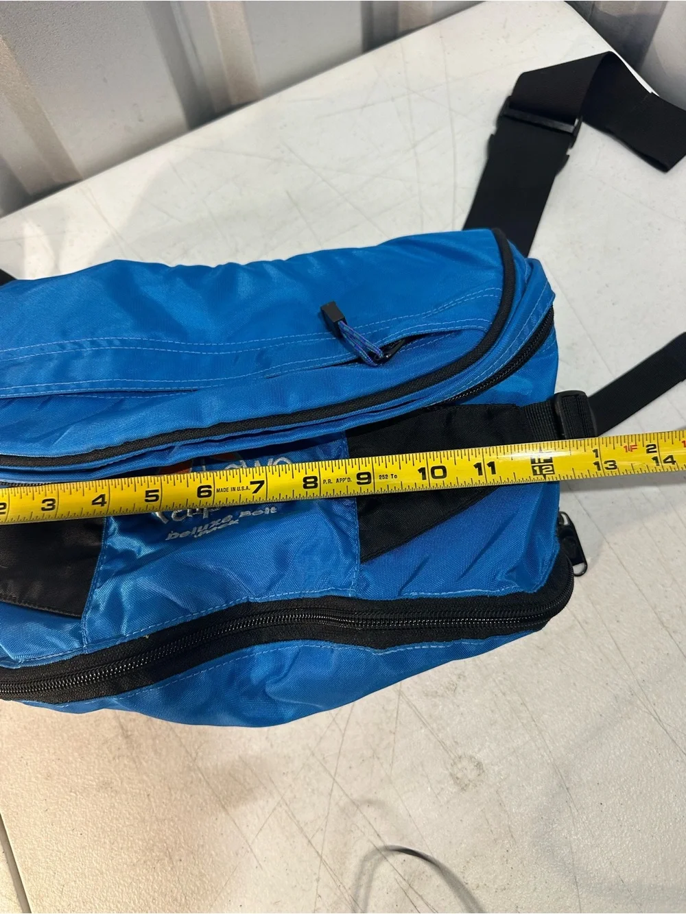 Lowe Alpine Deluxe Belt Pack Blue Vintage Hiking Travel Fanny Pack